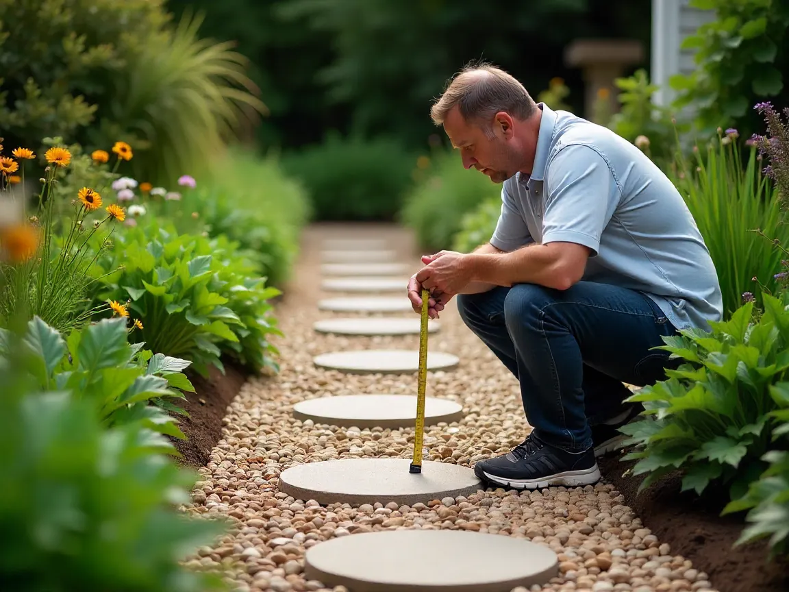 Garden consultation in progress